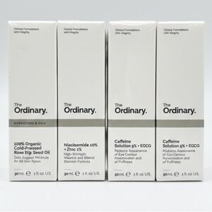 🆕 Skincare Bundle The Ordinary Set of 4 Face Serum